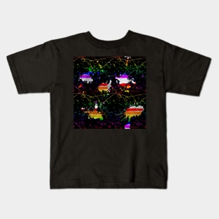 Rainbow Viens & Rainbow Splats Kids T-Shirt